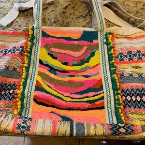 Handcrafted America and beyond tote bag